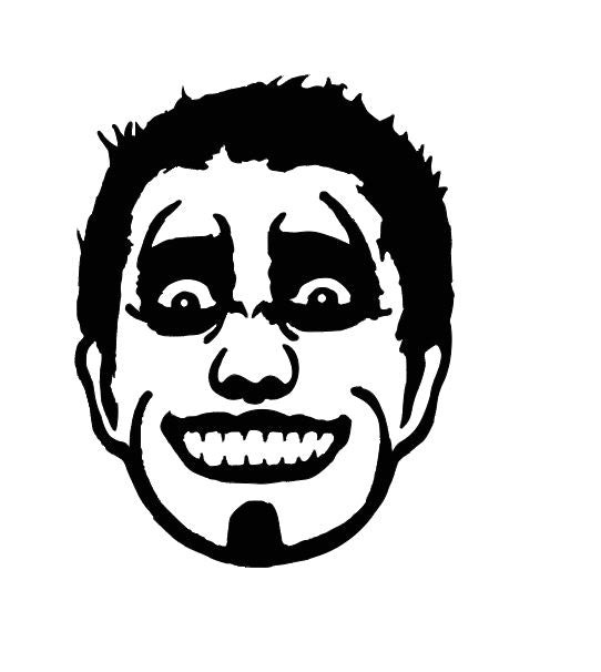 Danhausen Vinyl Decal Sticker Wrestle Fan