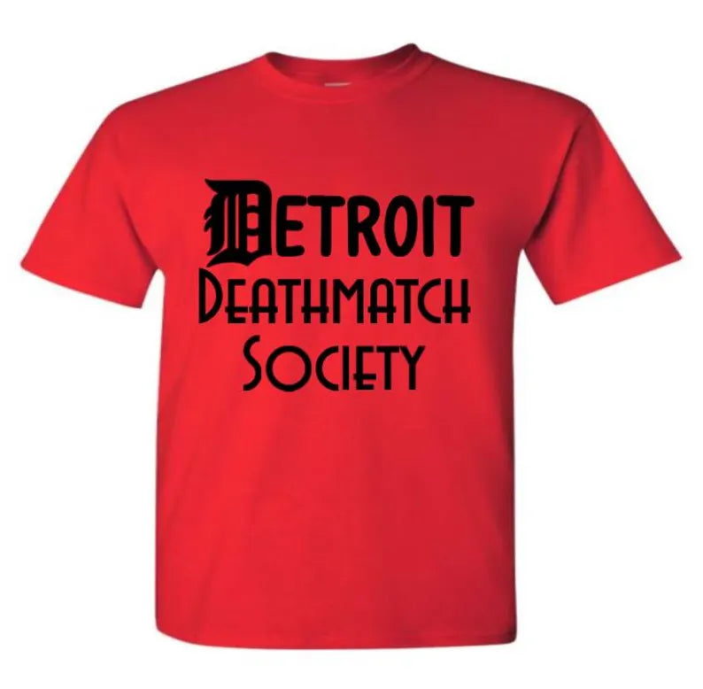 Detroit Deathmatch Society Indy Wrestling Shirt T Shirt Clothes Wrestler Fan