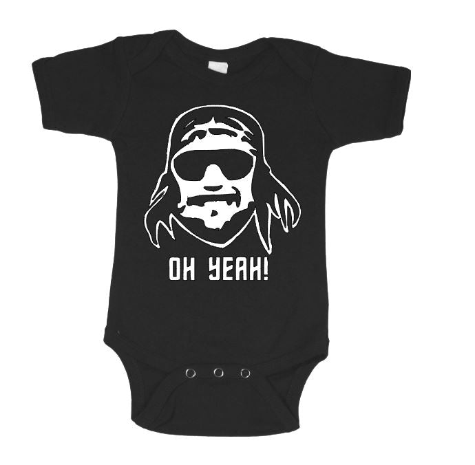 Oh Yeah Macho Man Randy Savage Childrens Bodysuit Newborn - 24 Months Wrestler Fan