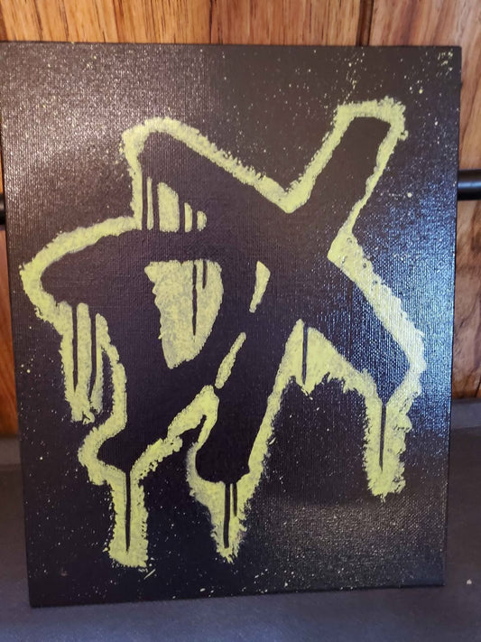 Handpainted DX Degeneration X Wrestling Sign Art