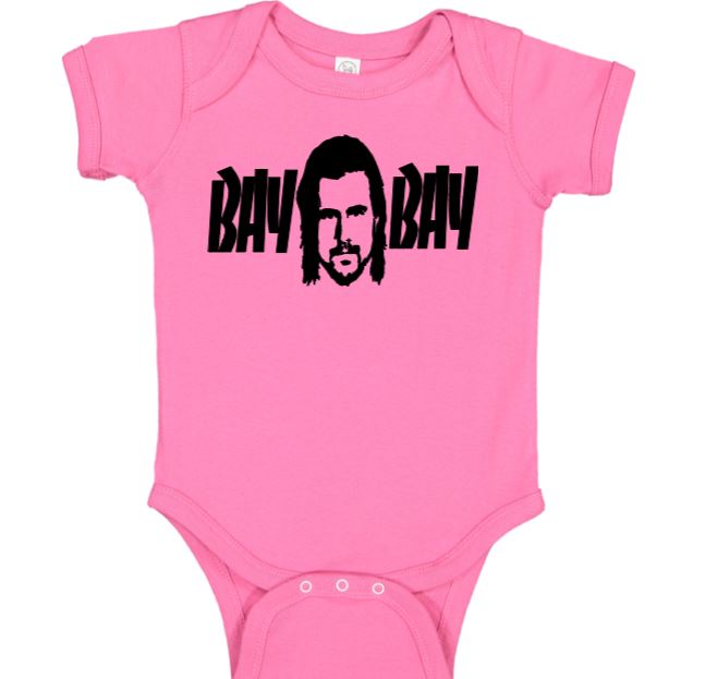 Adam Cole Bay Bay Wrestling Childrens Bodysuit Newborn - 24 Months Wrestler Fan