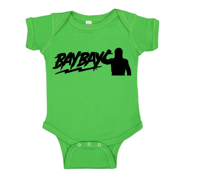 Adam Cole Bay Bay Wrestling Childrens Bodysuit Newborn - 24 Months Wrestler Fan