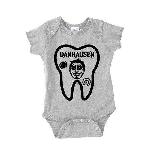 Teeth Danhausen Childrens Bodysuit Newborn - 24 Months Wrestler Fan