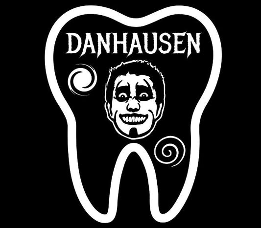 Teeth Danhausen Vinyl Decal Sticker Wrestle Fan