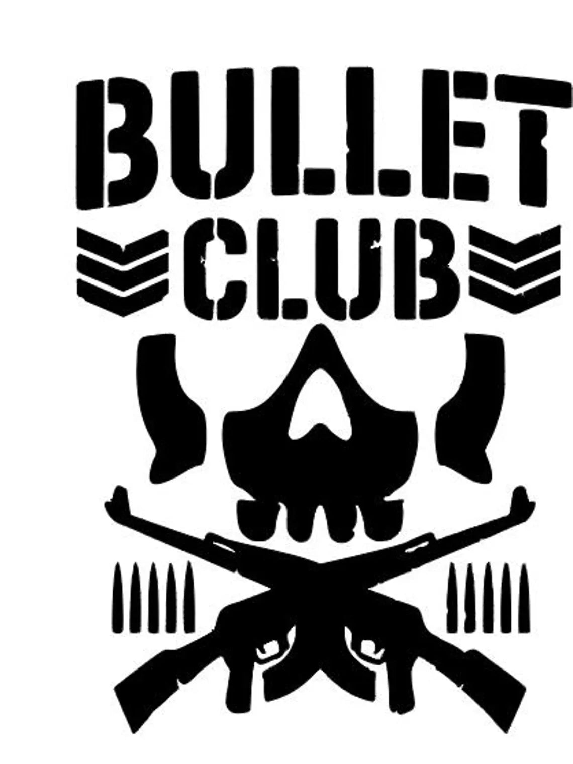 Bullet Club Wrestling Decal Sticker