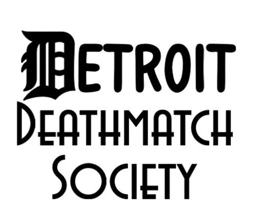 Detroit Deathmatch Society Indy Wrestling Vinyl Decal Sticker Wrestle Fan