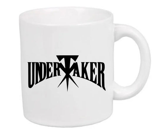 Undertaker Wrestling White Mug Cup Coffee Home Decor Wrestler Fan