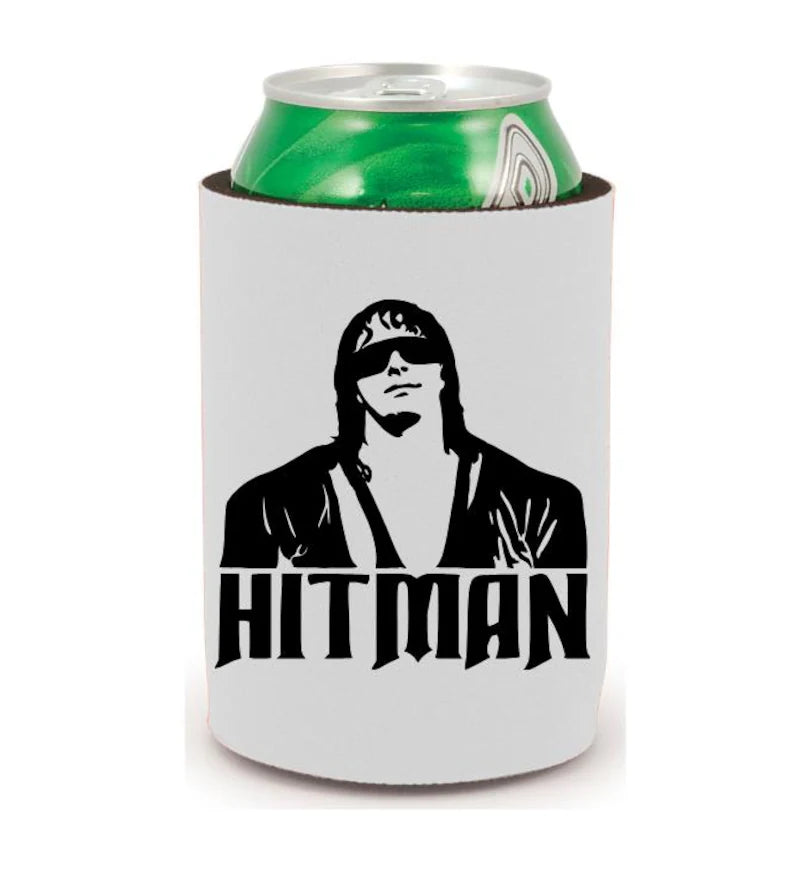 Hitman Bret Hart Wrestling Can Cooler Holder Home Decor Wrestler Fan