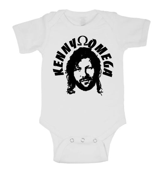 Alpha Kenny Omega Wrestling Childrens Bodysuit Newborn - 24 Months Wrestler Fan