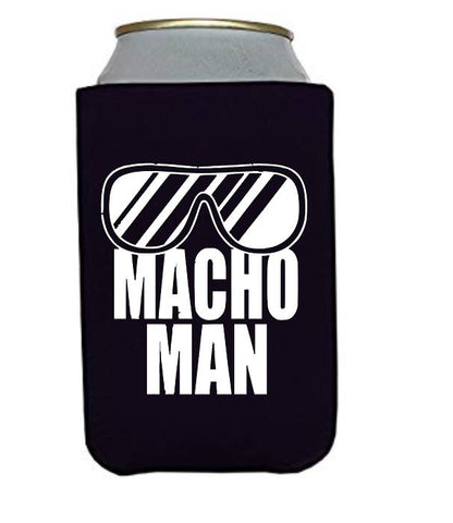 Macho Man Randy Savage Wrestling Can Cooler Holder Home Decor Wrestler Fan