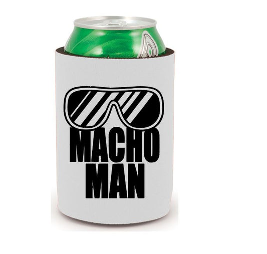 Macho Man Randy Savage Wrestling Can Cooler Holder Home Decor Wrestler Fan