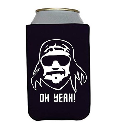 Oh Yeah Macho Man Randy Savage Wrestling Can Cooler Holder Home Decor Wrestler Fan