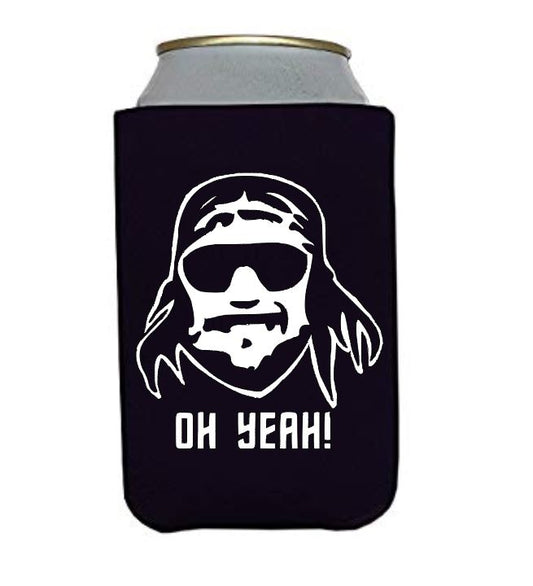 Oh Yeah Macho Man Randy Savage Wrestling Can Cooler Holder Home Decor Wrestler Fan