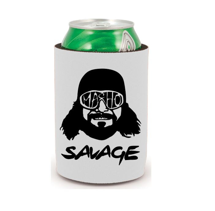 Macho Man Randy Savage Wrestling Can Cooler Holder Home Decor Wrestler Fan