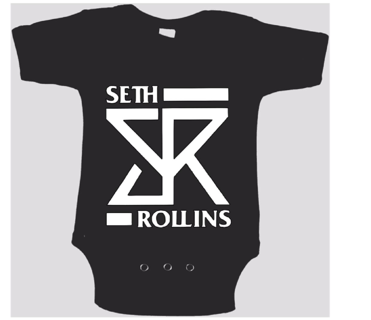 Seth Rollins Wrestling Childrens Bodysuit Newborn - 24 Months Wrestler Fan
