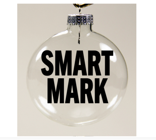 Smart Mark Wrestling Clear Christmas Ornament Shatterproof