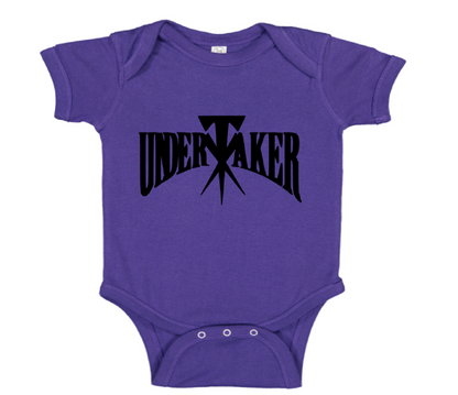 Undertaker Wrestling Childrens Bodysuit Newborn - 24 Months Wrestler Fan